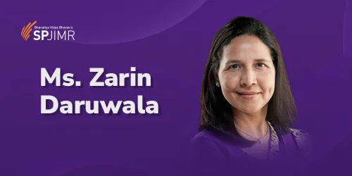 Banking veteran Zarin Daruwala joins SPJIMR Governing Council