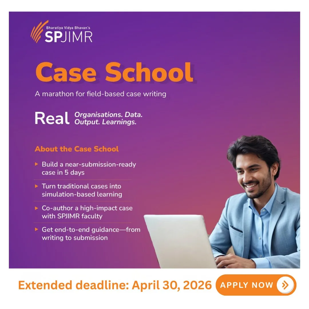 Case School 2026: Residential FDP on field-based case writing