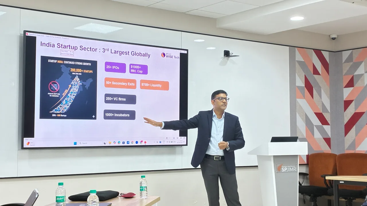 Connecting global capital with Indian insight at SPJIMR