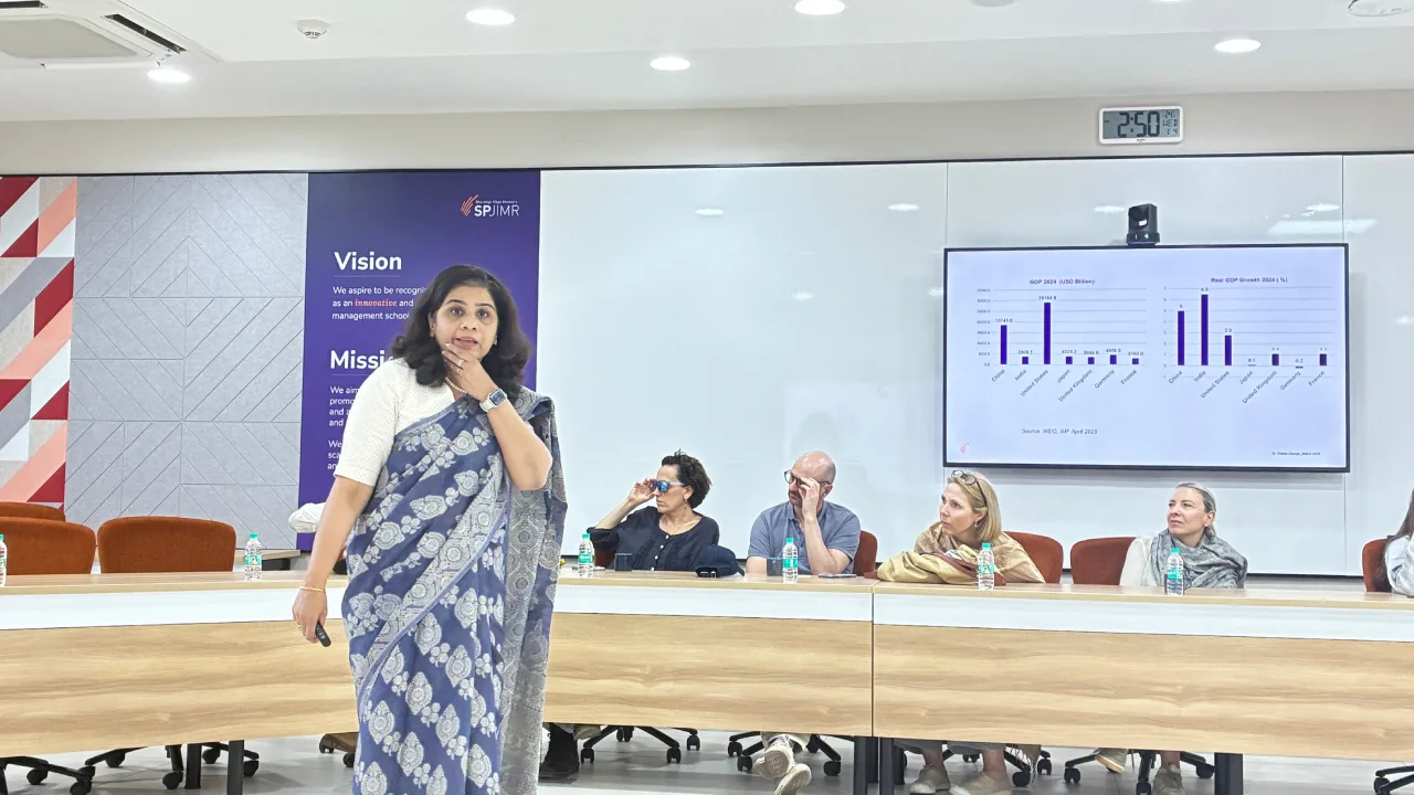 Connecting global capital with Indian insight at SPJIMR