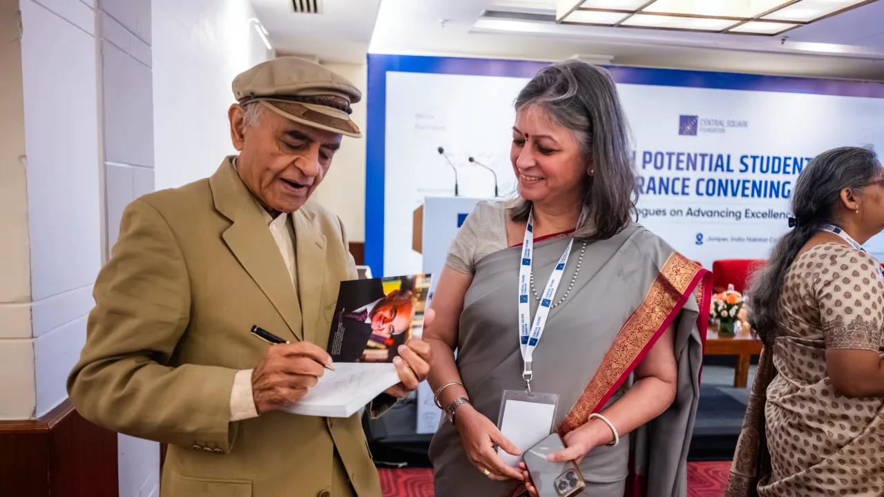 Gurcharan Das applauds Abhyudaya’s dual impact on students and society