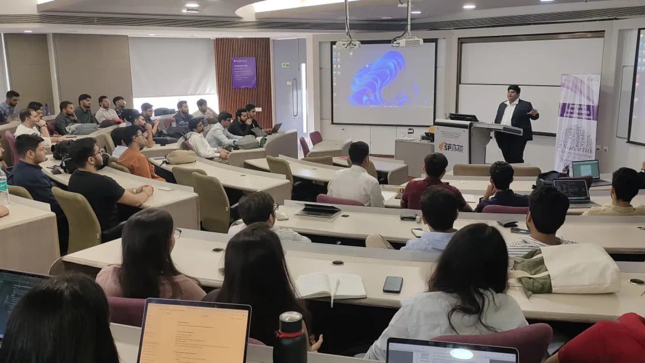 Structured interaction with PGPFMB alumnus Mr. Keyur Mehta