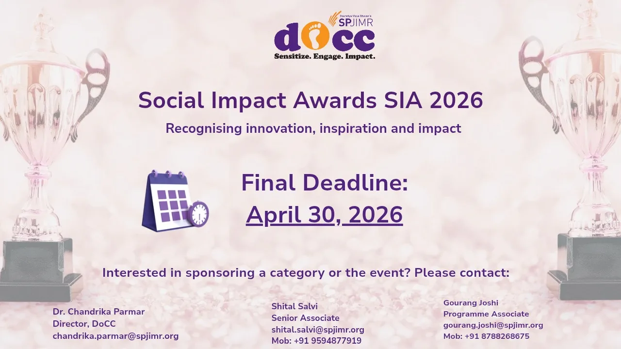 Social Impact Awards 2026