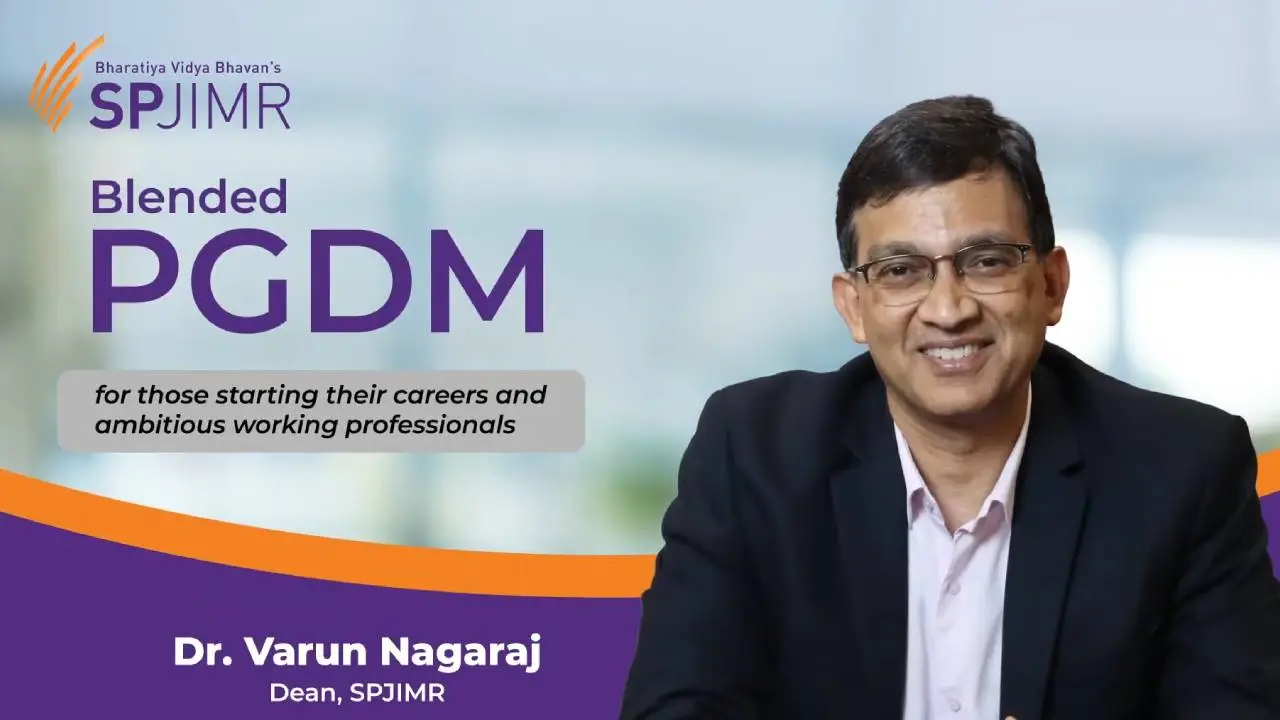 Why Choose SPJIMR's Blended PGDM? | Insights from Dean Dr. Varun Nagaraj