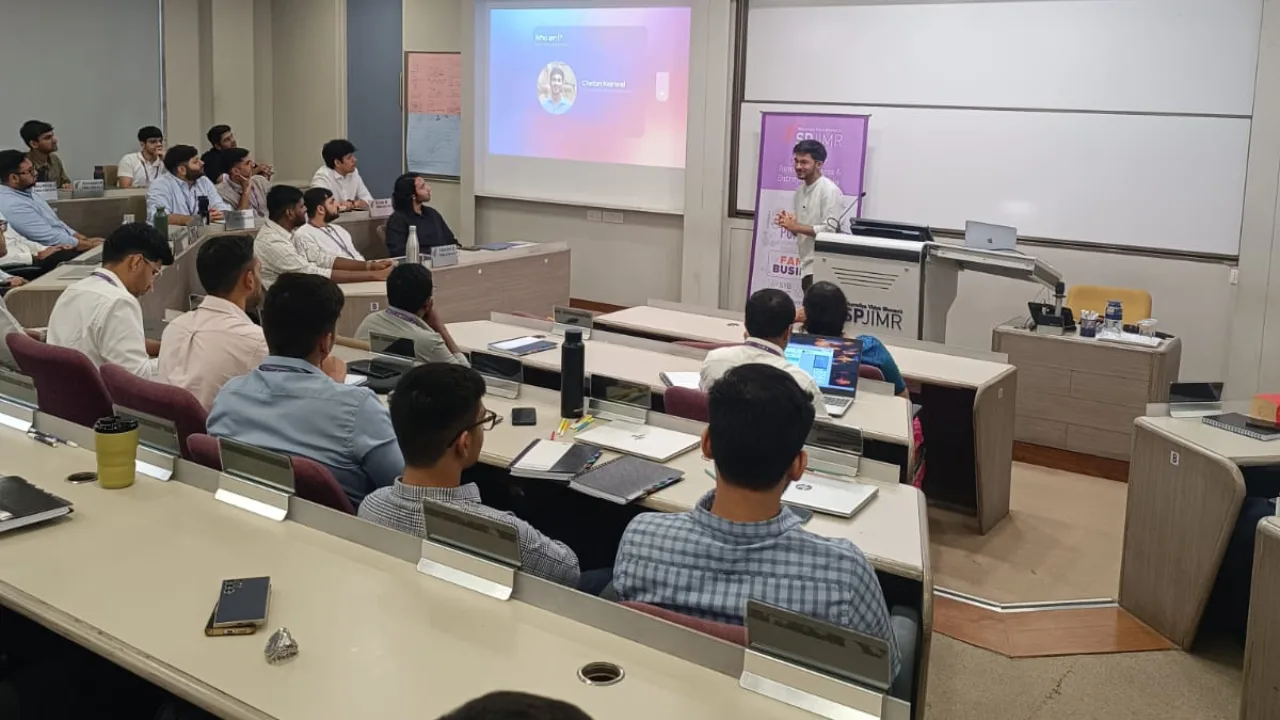 Samagam: Bridging theory and practice with alumnus Chetan Kejriwal