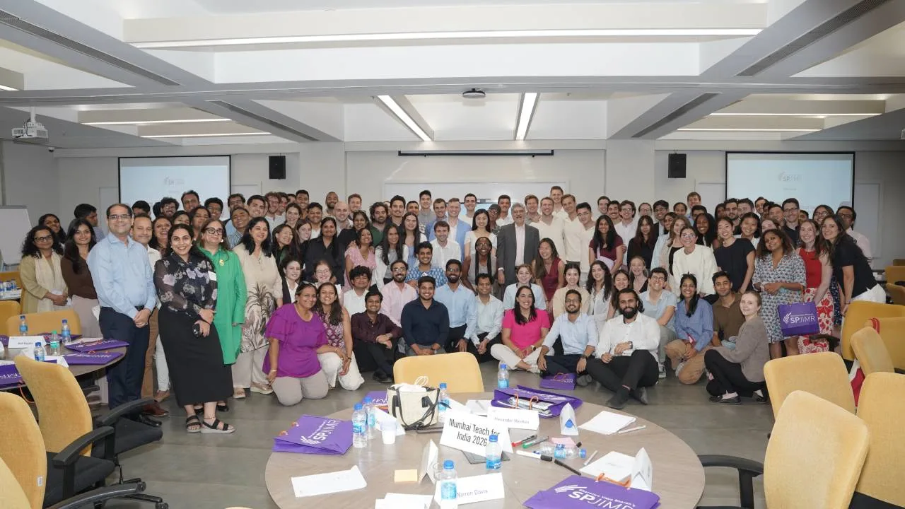 SPJIMR and Harvard Business School students explored management through local insight and global dialogue