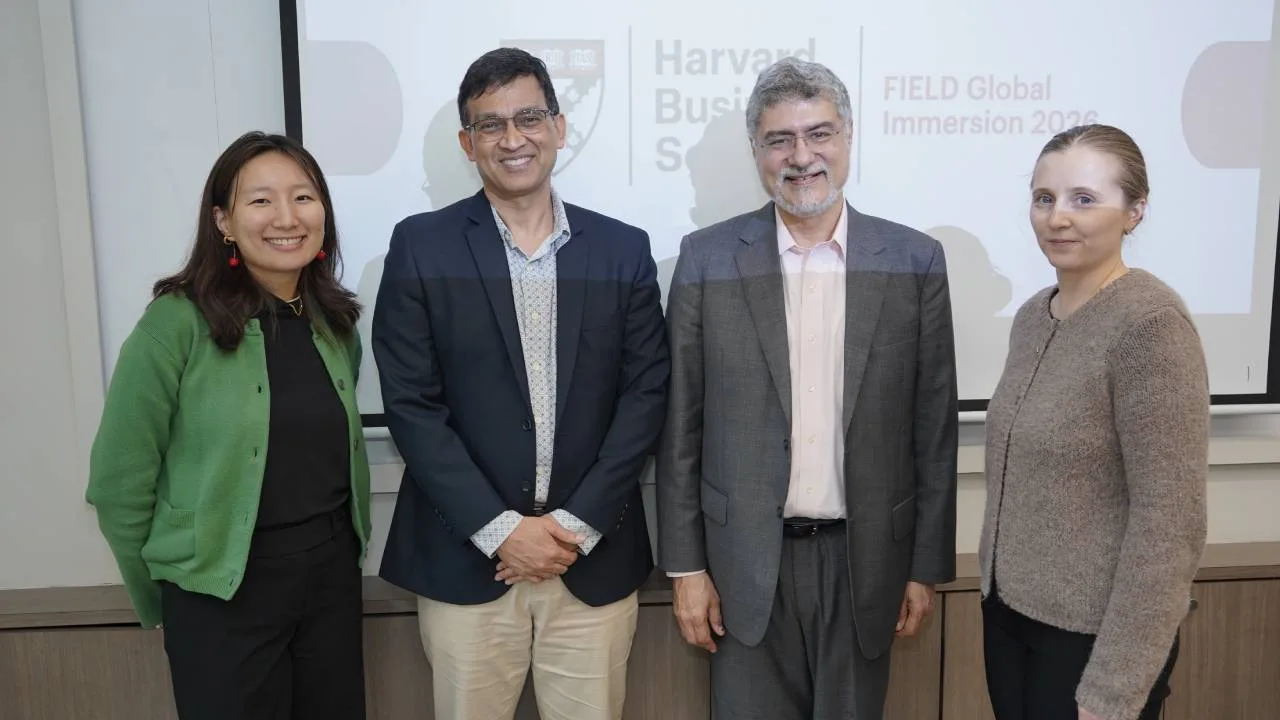 SPJIMR and Harvard Business School students explored management through local insight and global dialogue