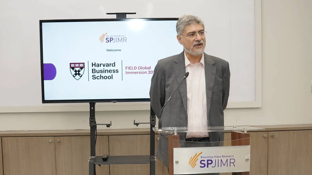SPJIMR and Harvard Business School students explored management through local insight and global dialogue