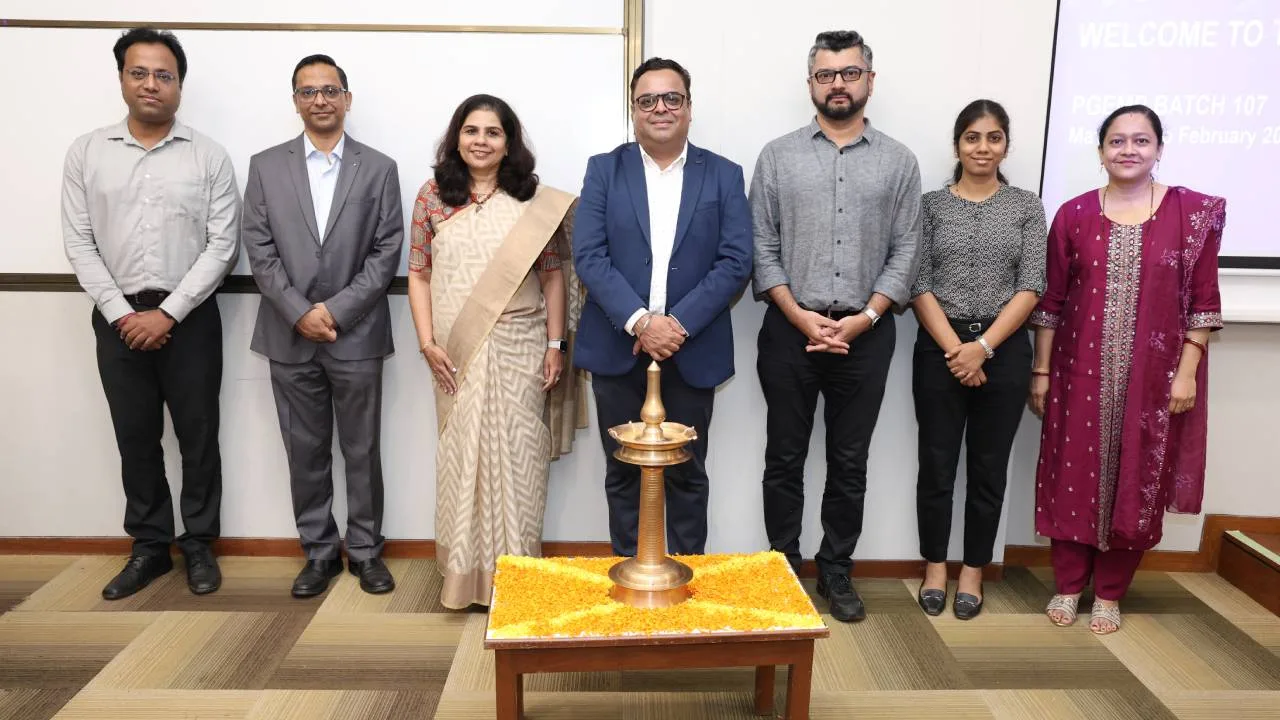 SPJIMR welcomed PGEMP batch 107