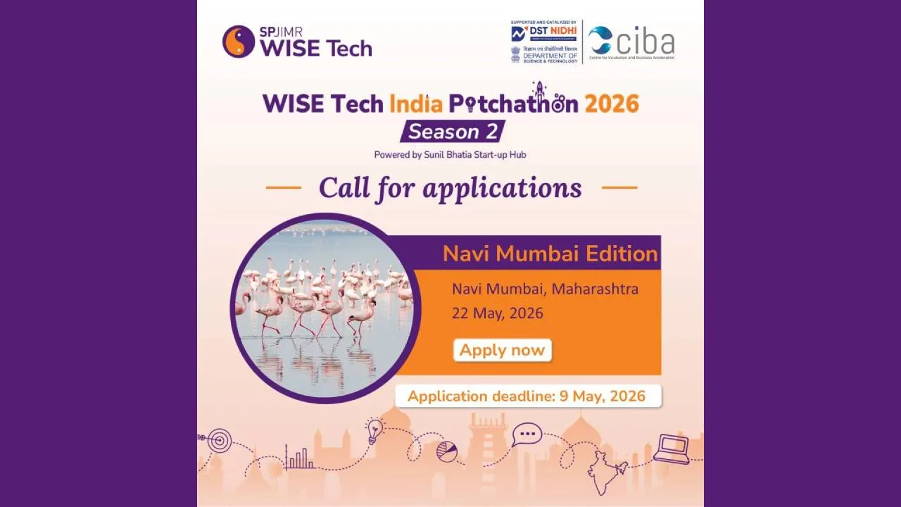 Navi Mumbai edition – WISE Tech India Pitchathon 2026