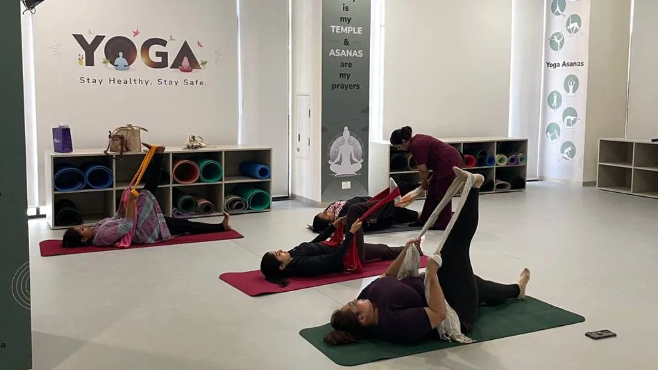 From chair yoga to mandala flow: a week of mindful movement at SPJIMR