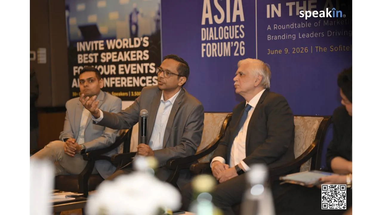 Prof. ShabbirHusain R.V. represents SPJIMR at Asia Dialogue Forum