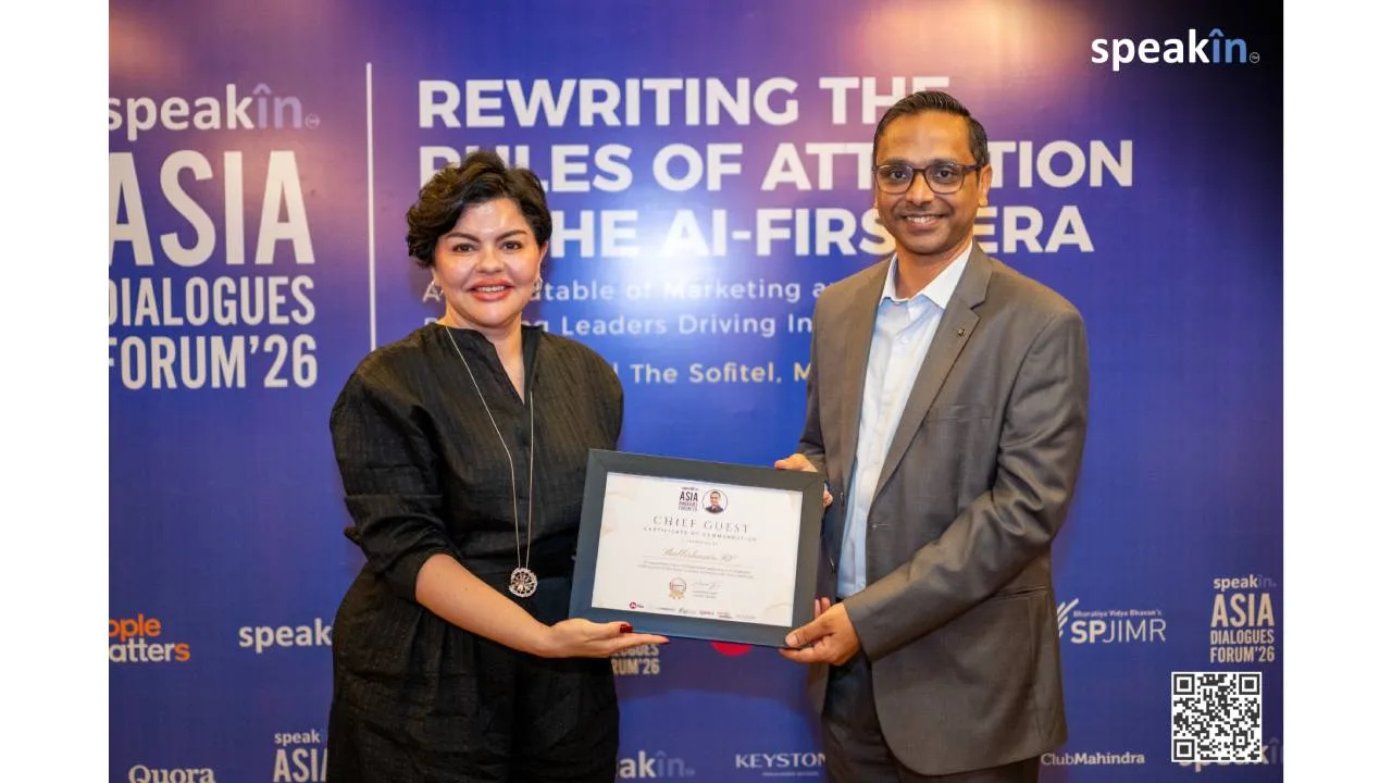 Prof. ShabbirHusain R.V. represents SPJIMR at Asia Dialogue Forum