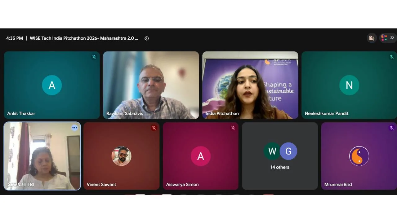 Maharashtra 2.0 edition – WISE Tech India Pitchathon 2026