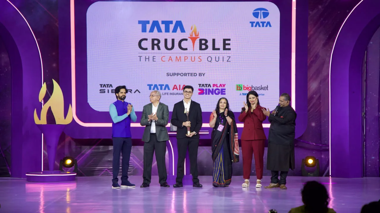 SPJIMR participant wins Tata Crucible Campus Quiz 2025–26 National Championship