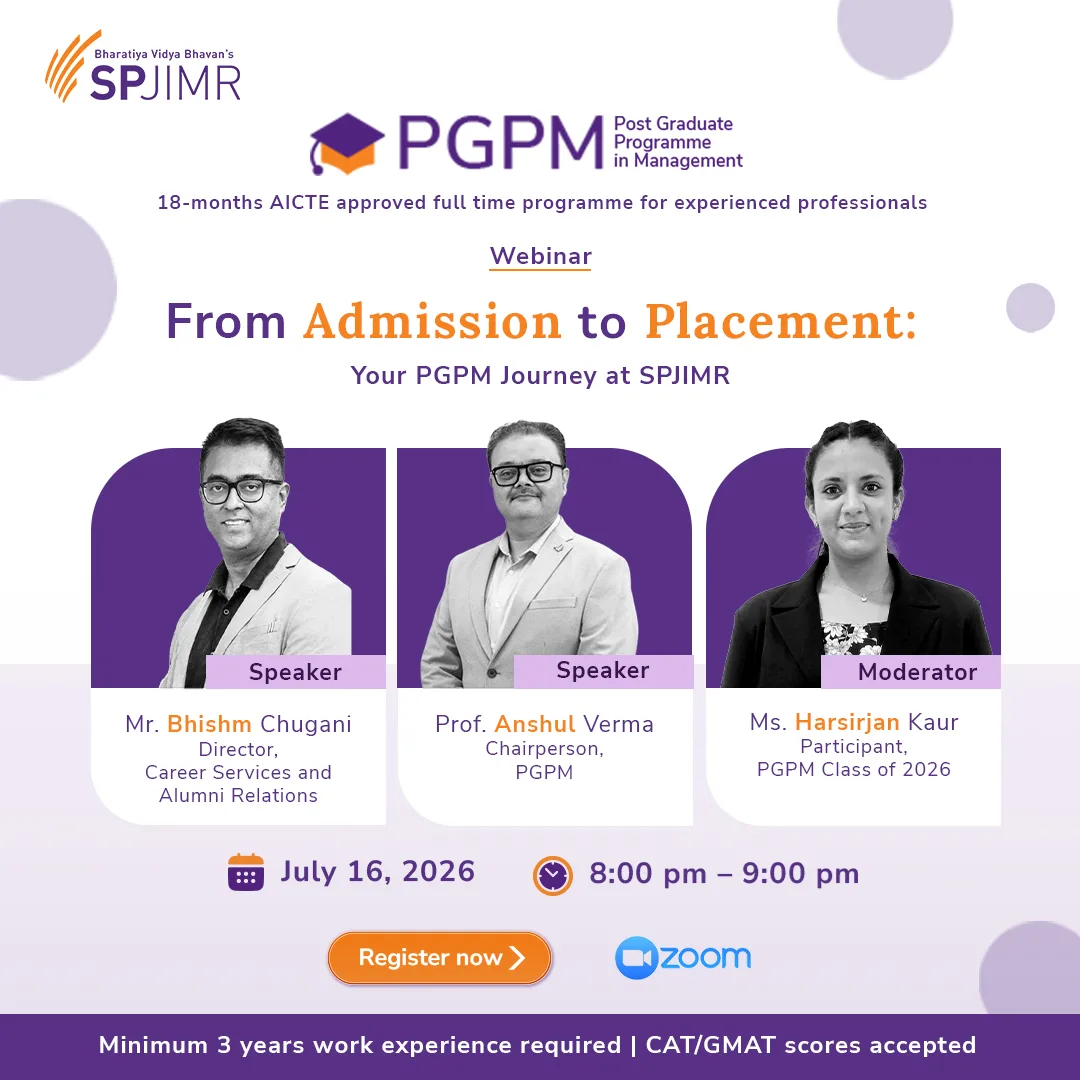 Webinar | PGPM: What to expect