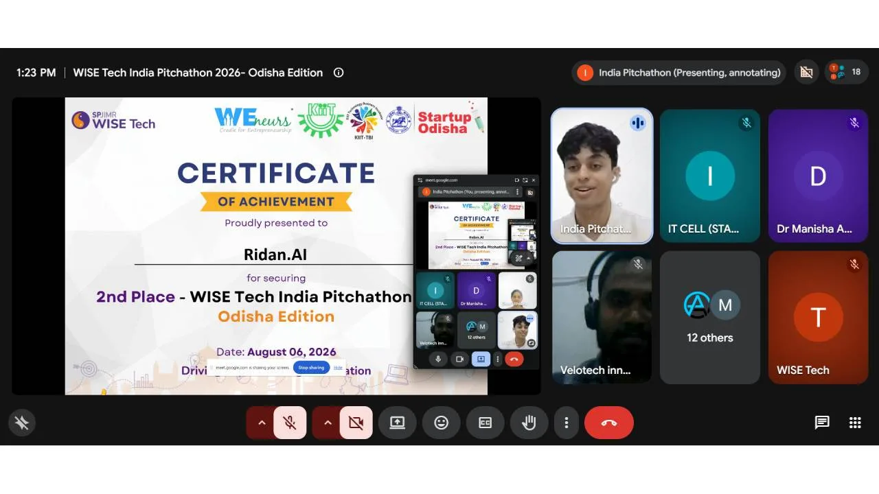 Odisha edition – WISE Tech India Pitchathon 2026