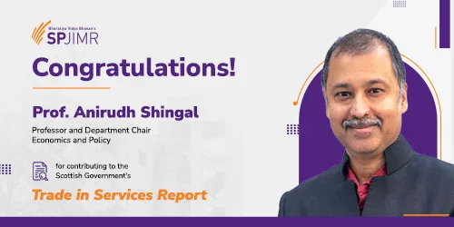 Prof. Anirudh Shingal contributes to Scottish Government trade report