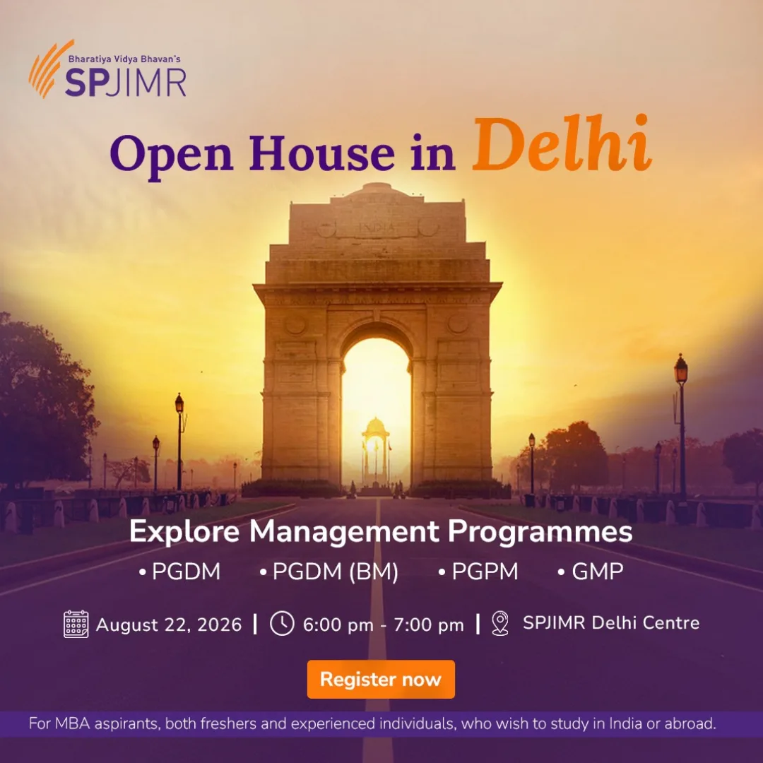 SPJIMR Open House | Delhi Edition