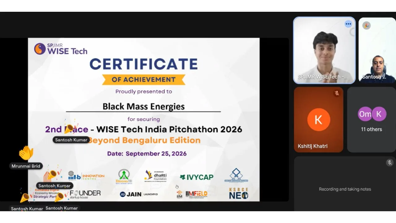 Beyond Bengaluru edition – WISE Tech India Pitchathon 2026