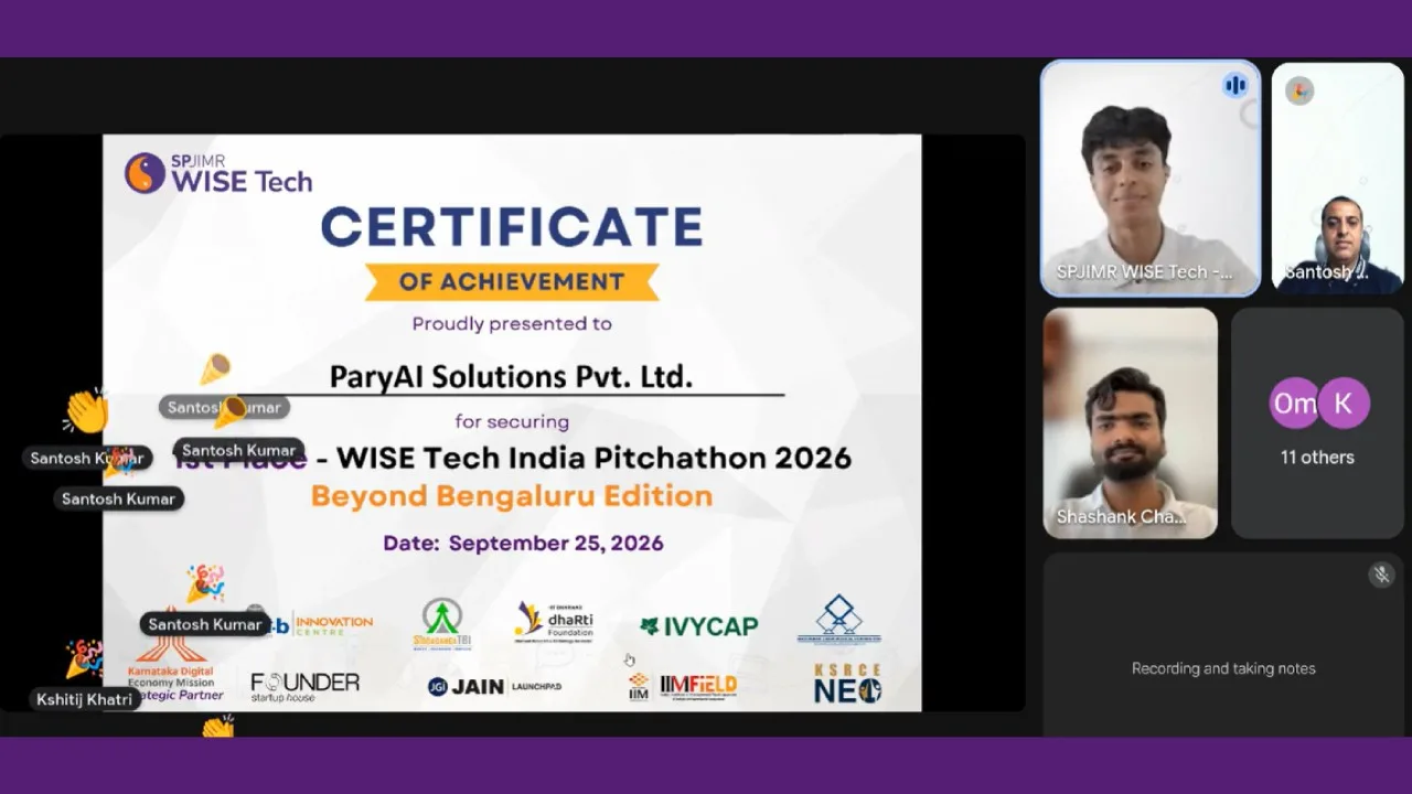 Beyond Bengaluru edition – WISE Tech India Pitchathon 2026