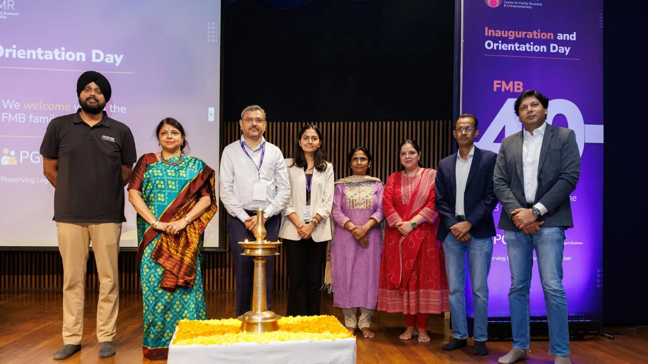 Orientation Day: PGPFMB 40 (46th batch) begins its journey