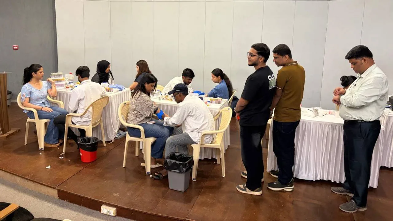 SPJIMR's health check-up drive