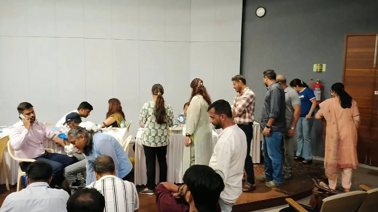 SPJIMR's health check-up drive