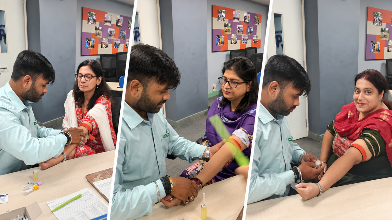SPJIMR's health check-up drive
