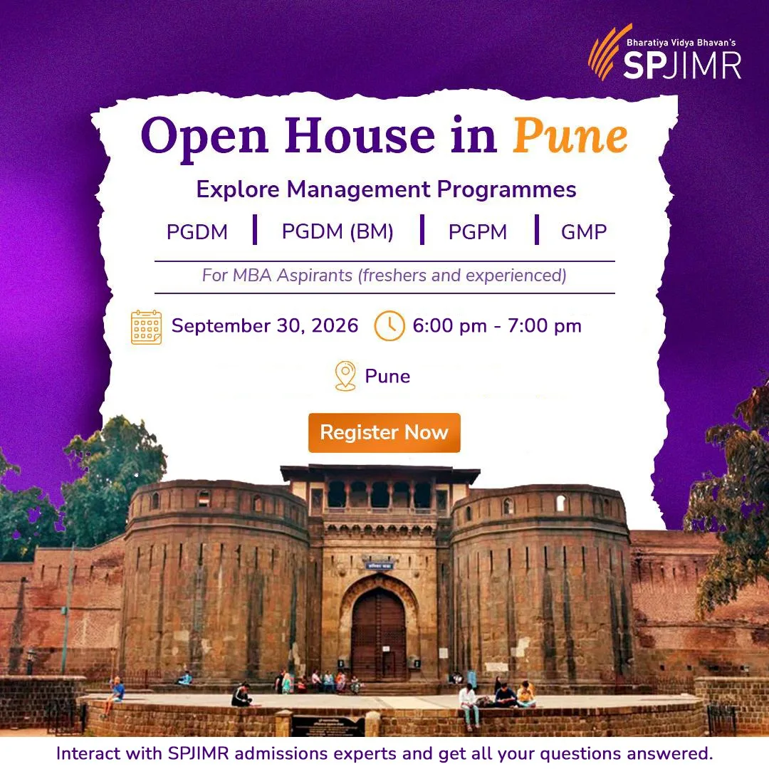 SPJIMR open house in Pune