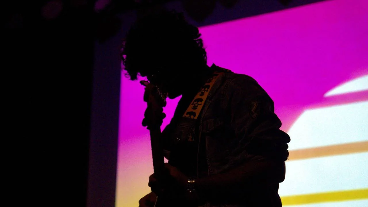 B-Major, the music club of SPJIMR, performing at Goonj in Mumbai