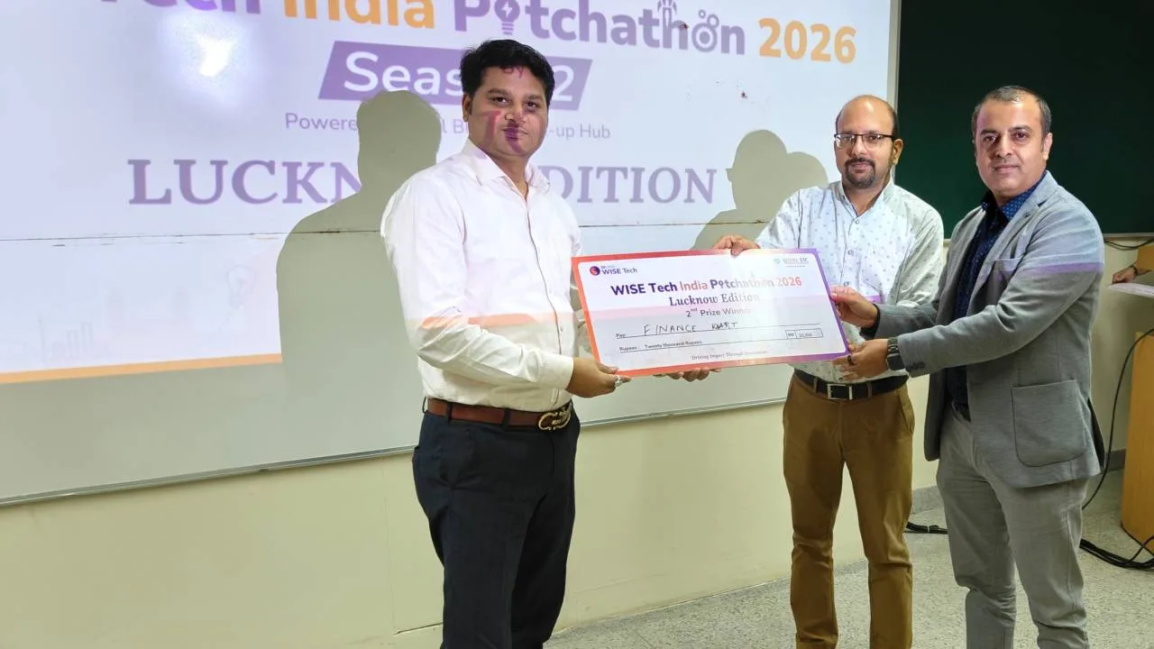 Lucknow edition – WISE Tech India Pitchathon 2026