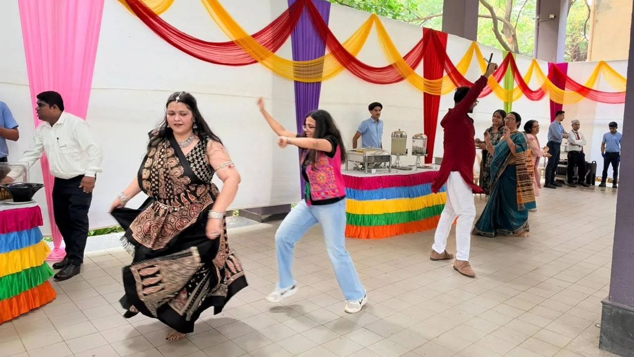 Navratri 2026 at SPJIMR: nine days, nine colours and a touch of AI