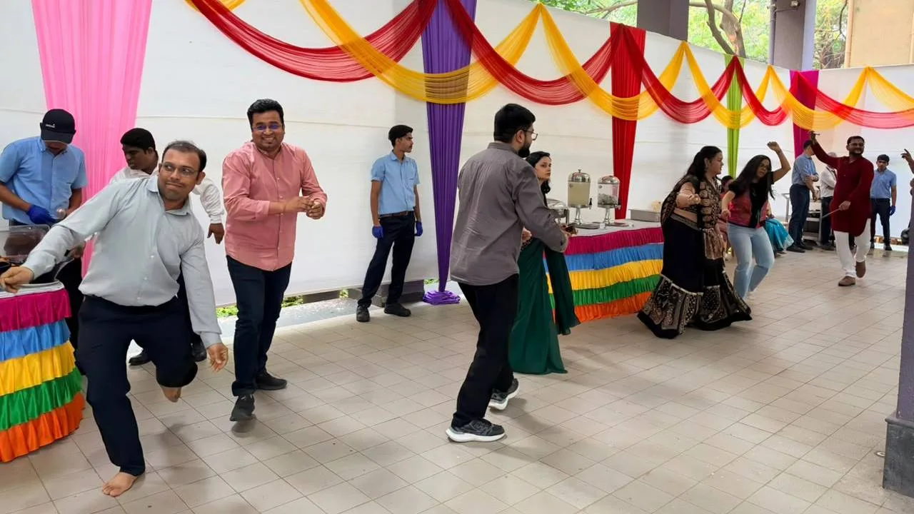 Navratri 2026 at SPJIMR: nine days, nine colours and a touch of AI