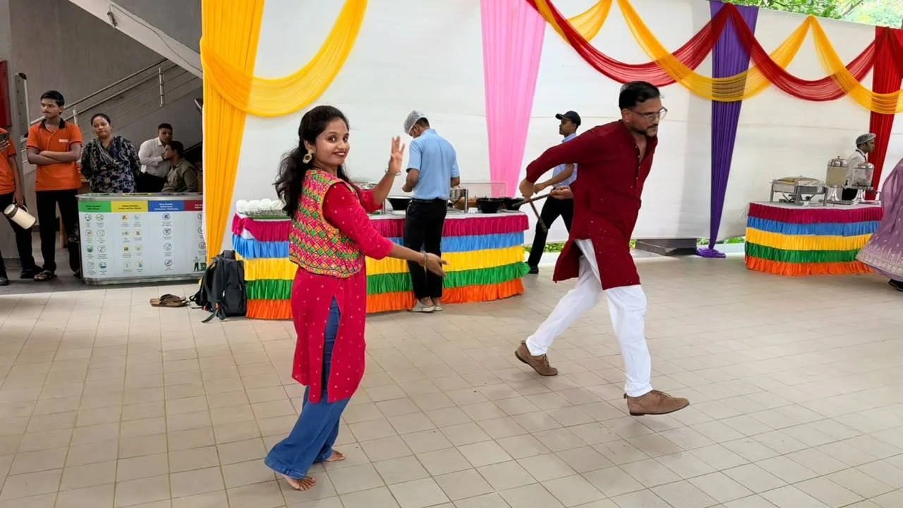 Navratri 2026 at SPJIMR: nine days, nine colours and a touch of AI