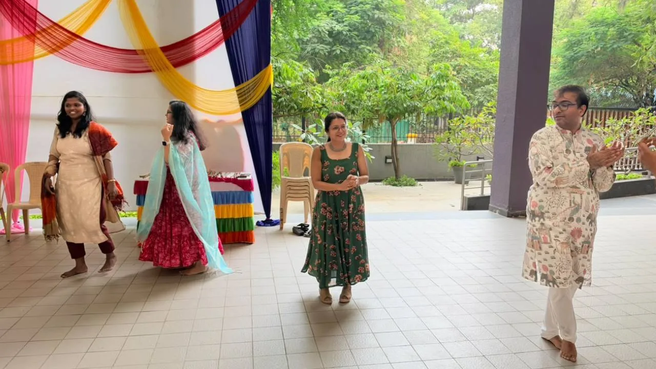 Navratri 2026 at SPJIMR: nine days, nine colours and a touch of AI