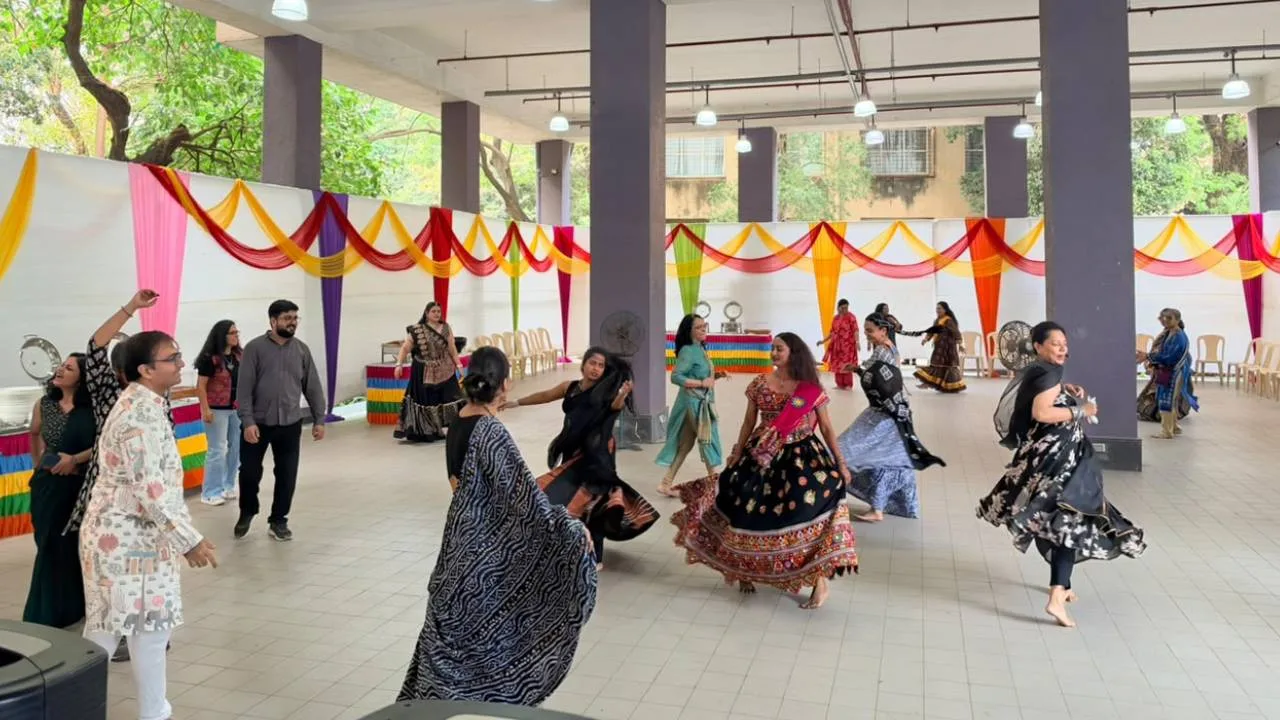 Navratri 2026 at SPJIMR: nine days, nine colours and a touch of AI