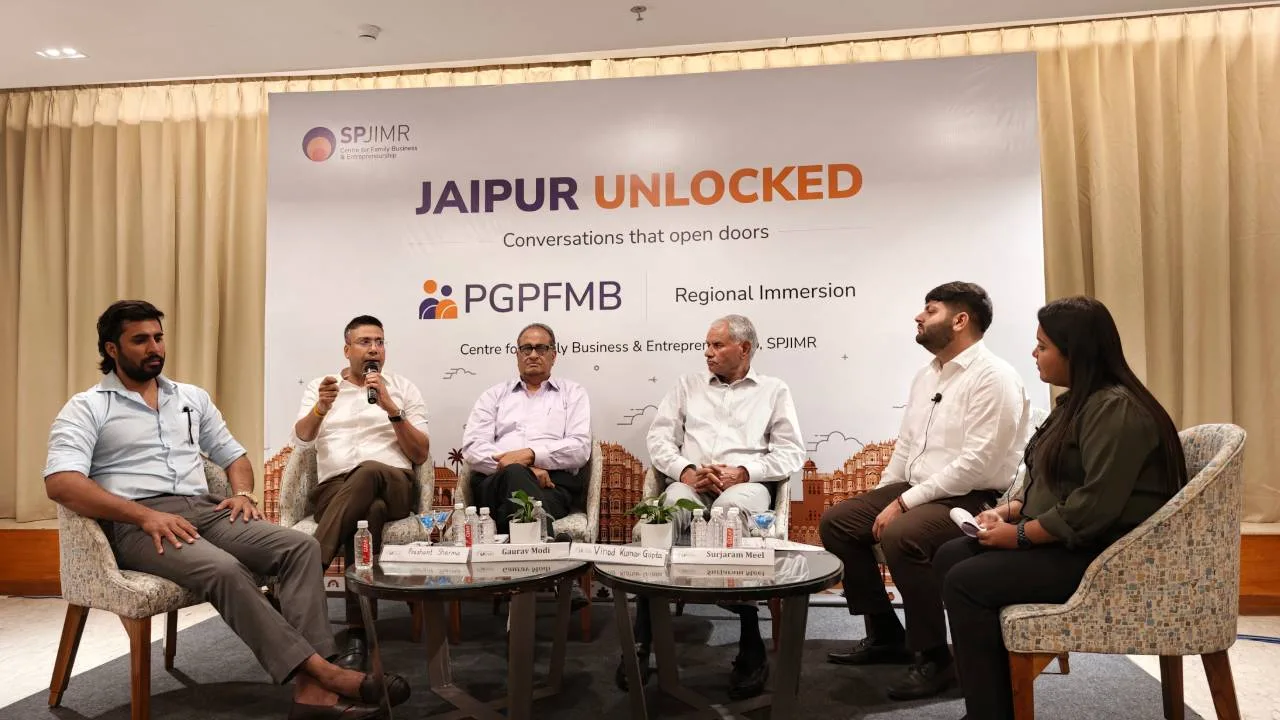 PGPFMB Batch 39 Jaipur regional immersion