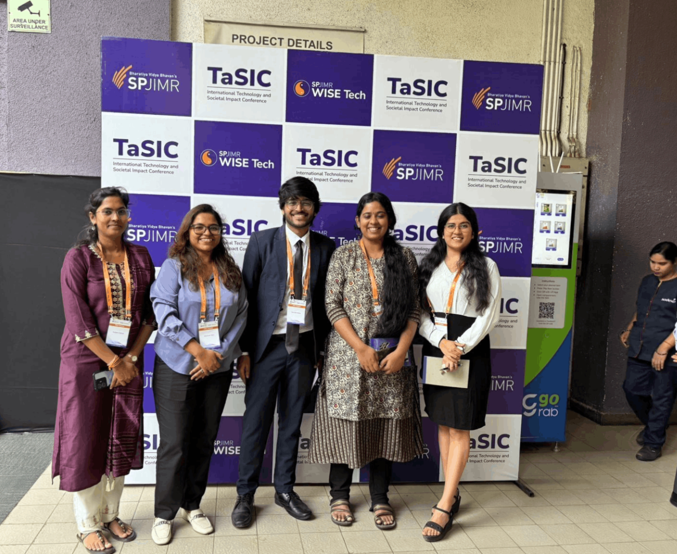 FPM scholar Saurabh Mehta attending TaSIC at SPJIMR
