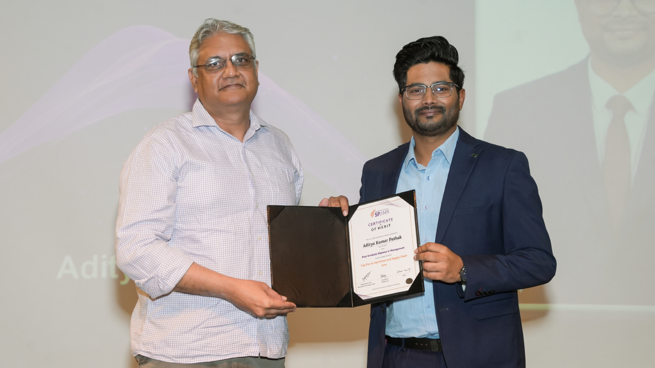 Aditya Kumar Pathak, PGDM 2024-26