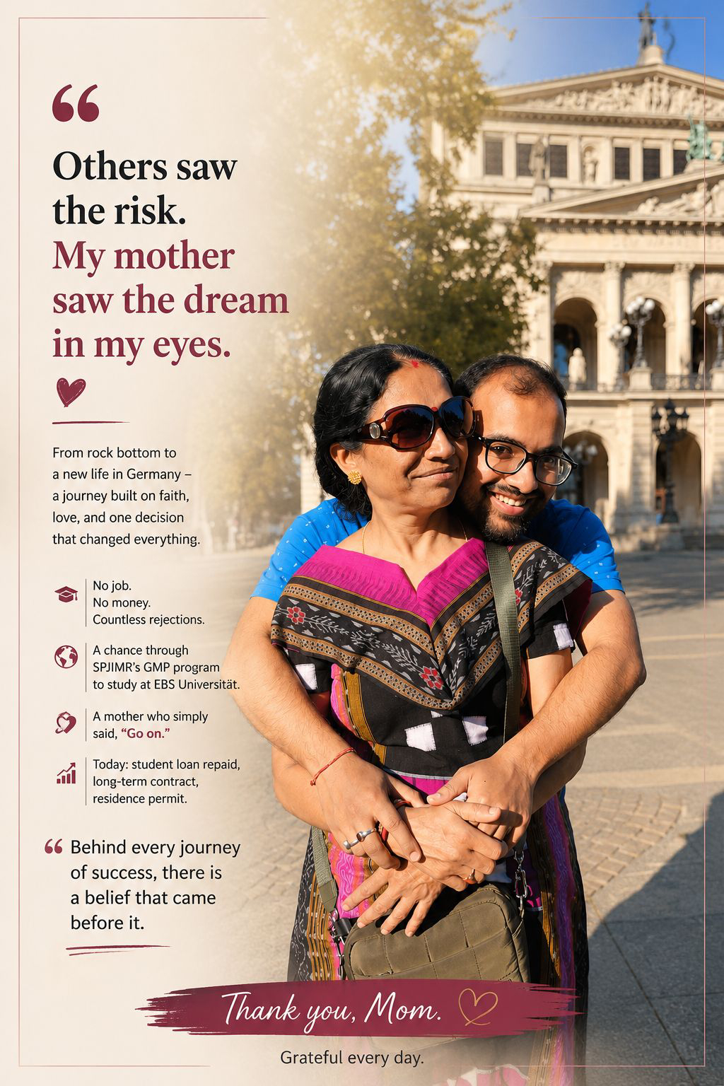 From Burla to Berlin: What I learnt when the plan fell apart