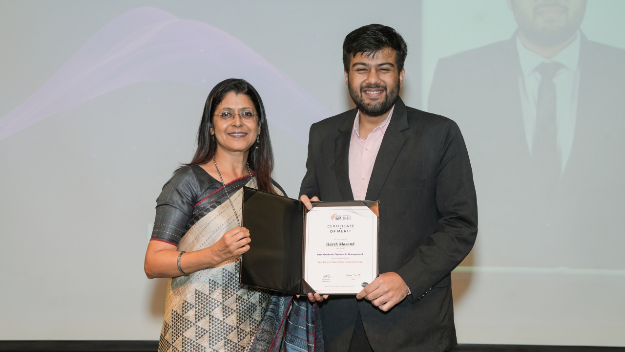 Harsh Masand, PGDM 2024-26