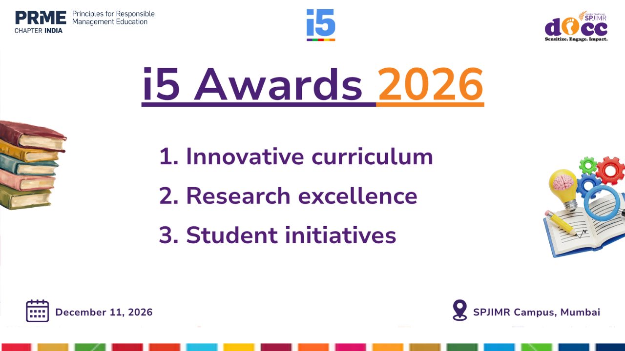 Upcoming: i5 Awards 2026