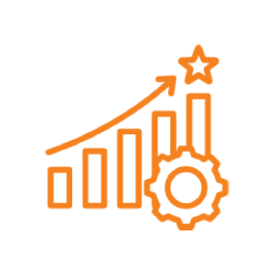 Increase in sales numbers or customer feedback ratings