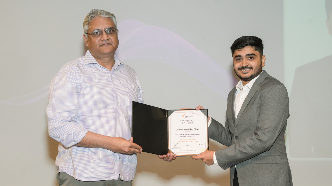 Jaimil Hetalbhai Shah, PGDM (BM) 2024-26