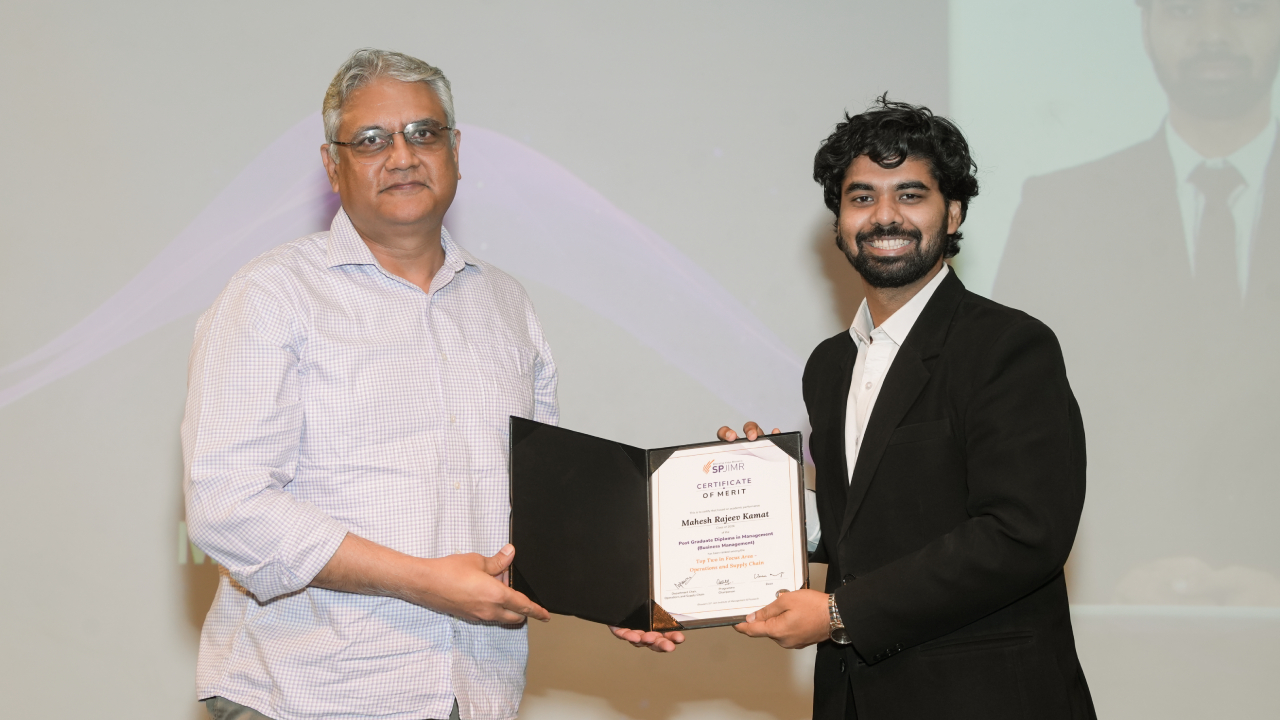 Mahesh Rajeev Kamat, PGDM (BM) 2024-26