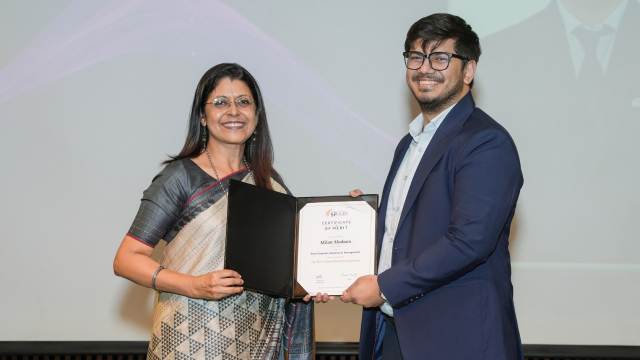 Milan Madaan, PGDM 2024-26