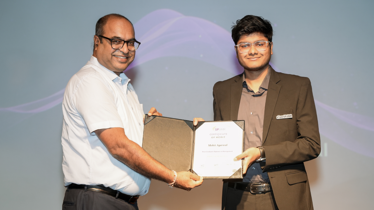 Mohit Agarwal, PGDM 2024-26