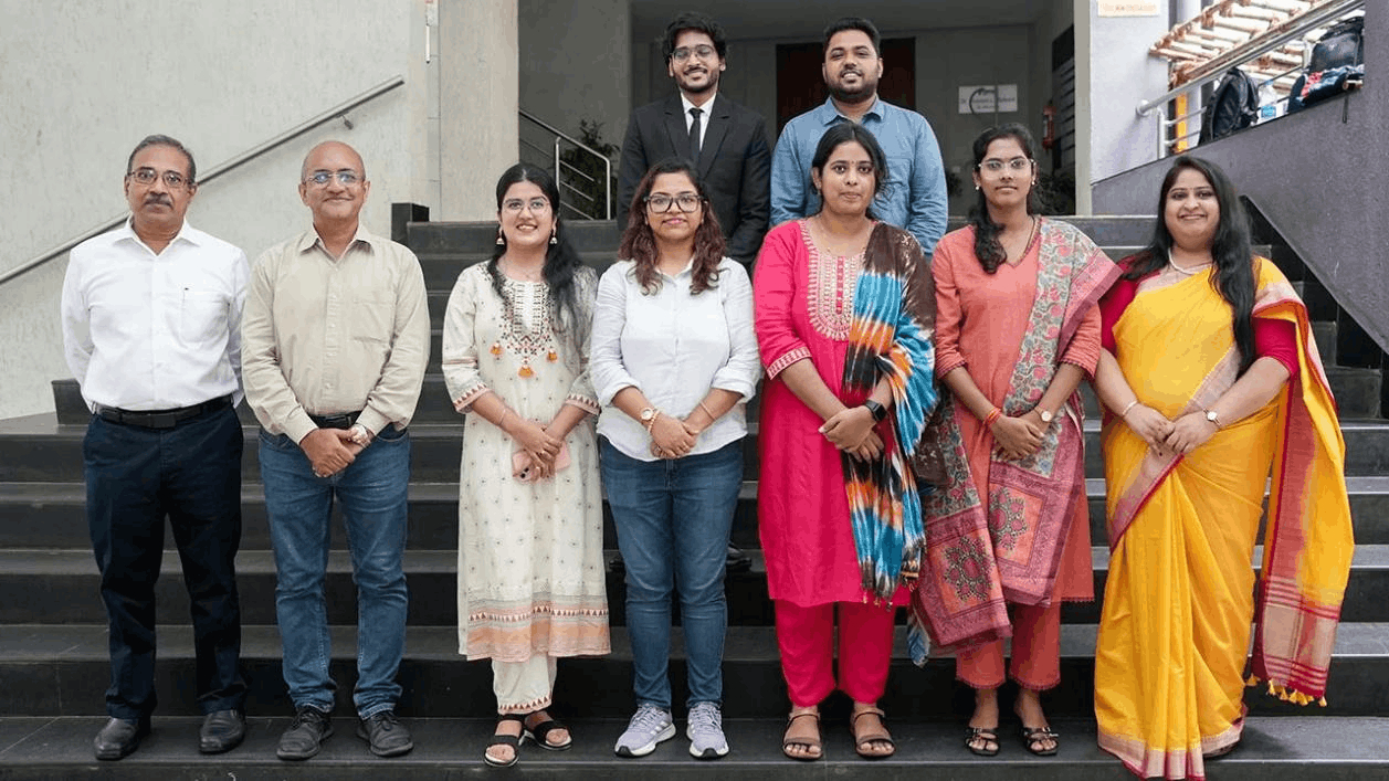 Saurabh Mehta on the SPJIMR Mumbai campus during his FPM journey