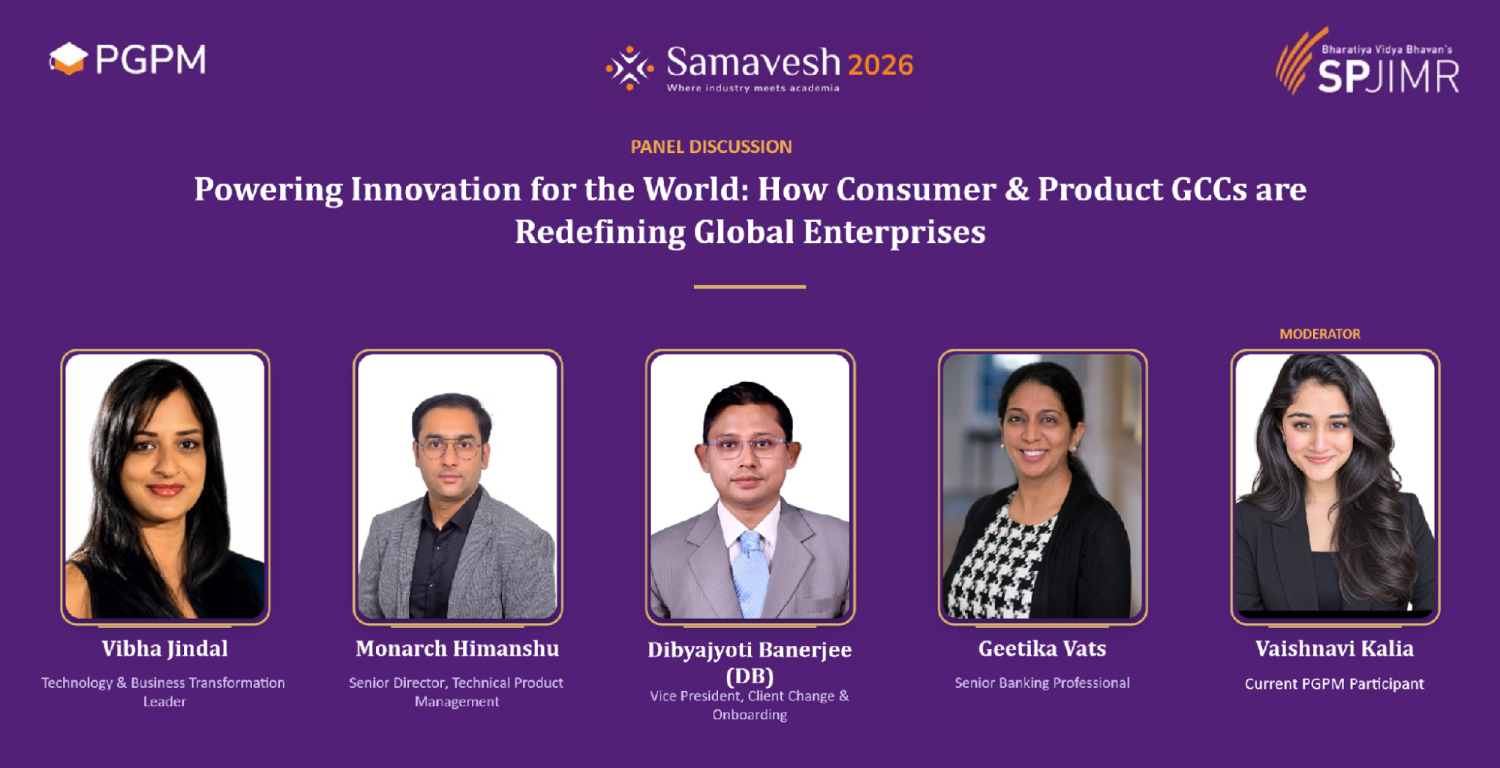 Panel I: Powering innovation for the world: How consumer and product GCCs are redefining global enterprises